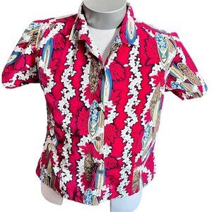 Honu Bay Boys X-Large Hawaiian Shirt 754